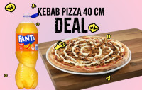 11. KEBAB PIZZA 40 CM DEAL