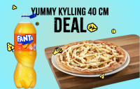 15. YUMMY KYLLING 40 CM DEAL